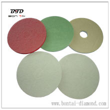 17'' professional diamond fiber dry polishing pads